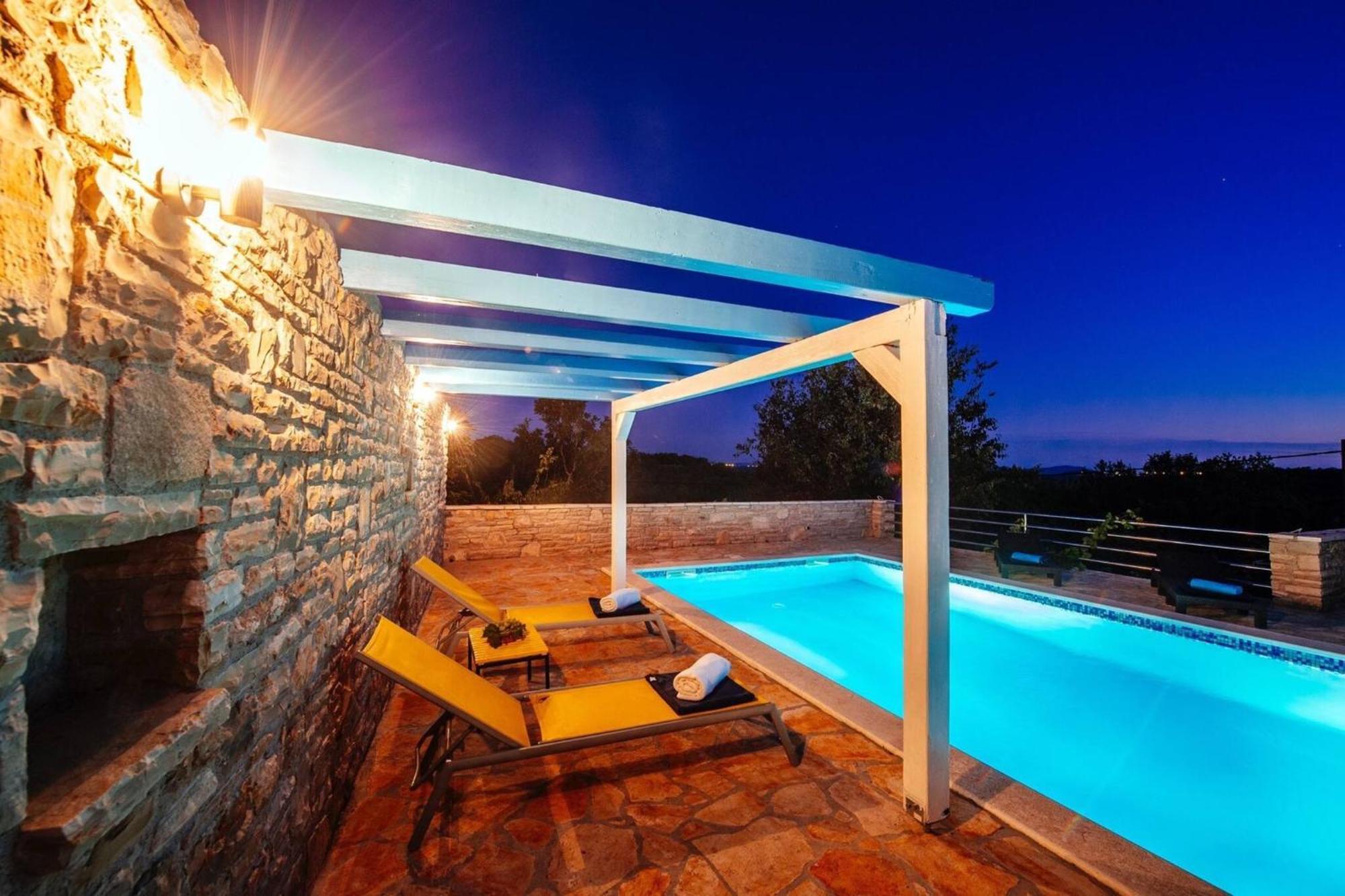 My Dalmatia - Holiday Home Korlat With Private Pool Benkovac Exterior foto